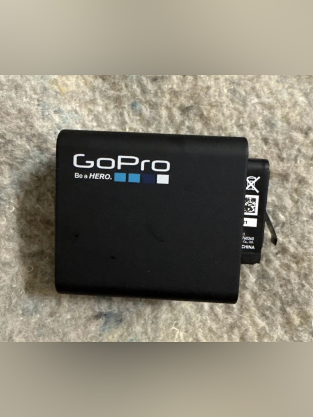 GoPro HERO Battery + Charger AHDBT-401 3.8V 1160mAh OEM Genuine - No cable